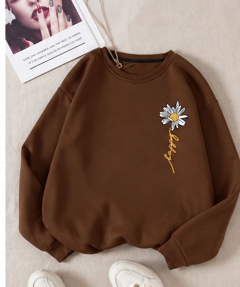 brown sweater